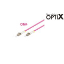 OPTIX LC-LC Optický patch cord 50 125 0,5m OM4 Duplex