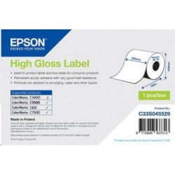 High Gloss Label - Coil: 220mm x 750m