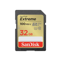 SanDisk Extreme PLUS SDHC 32GB 100MB s V30 UHS-I
