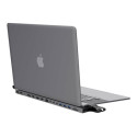 HyperDrive - Dokovací stanice - USB-C x 2 - 3 x HDMI, 3 x DP - 1GbE