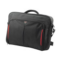 Targus Classic+ Clamshell - Brašna na notebook - 17" - 18" - černá, červená