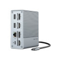 Hyper HyperDrive GEN2 - Dokovací stanice - USB-C - 2 x HDMI, 2 x DP - 1GbE