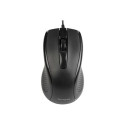 Targus Full-Size - Myš - antibakteriální - optický - kabelové - USB - černá