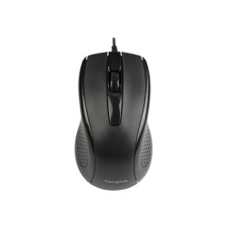 Targus Full-Size - Myš - antibakteriální - optický - kabelové - USB - černá