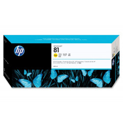 HP (81) C4933A - ink. yellow, DesignJet 5000xx (680ml) originál