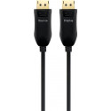 PremiumCord Optický DisplayPort 1.3 1.4 přípojný kabel M M, zlacené konekt. 30m