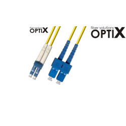 OPTIX LC UPC-SC UPC Optický patch cord 09 125 50m G657A