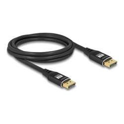 DisplayPort Kabel 8K 60 Hz 2 m schwarz M, DisplayPort Kabel 8K 60 Hz 2 m schwarz M