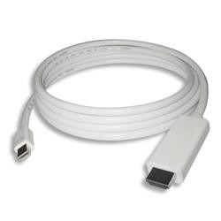 PremiumCord mini DisplayPort 1.2 na HDMI 2.0 kabel pro rozlišení 4Kx2K@60Hz, 1m