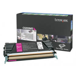 Tonerová cartridge Lexmark C530, magenta, C5200MS, 1500s, return, O