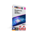 Bitdefender Total Security 5 zařízení - 1 Rok