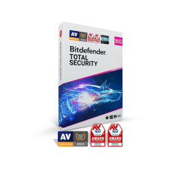 Bitdefender Total Security 5 zařízení - 1 Rok