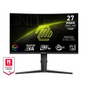 MSI MAG 275CQRF QD E2 27" VA QHD 180Hz 0,5ms Black 3R