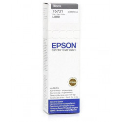 Epson inkoustová náplň C13T67314A FOTO L800 70ml Černá