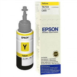 Epson inkoustová náplň C13T67344A FOTO L800 70ml Žlutá