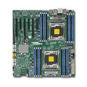 SUPERMICRO MB 2xLGA2011-3, iC612 16x DDR4 ECC,10xSATA3,(PCI-E 3.0 3,2(x16,x8)PCI-E 2.0 1(x4),Audio,2x LAN