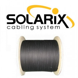 Solarix DROP1000 optický kabel 12 vl. 9 125 SM LSZH universal, 500m, černý