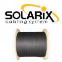 Solarix DROP1000 optický kabel 16 vl. 9 125 SM LSZH universal, 500m, černý