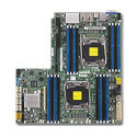 SUPERMICRO MB 2xLGA2011-3, iC612 16x DDR4 ECC,10xSATA3,(PCI-E 3.0 1,1(Lx32,Px16),2x 10GbE LAN,IPMI