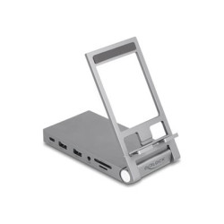 Delock - Dokovací stanice + stojan na notebook tablet - USB-C Thunderbolt 3 - HDMI