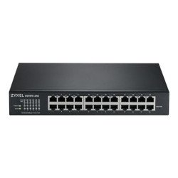 Zyxel GS1915 Series GS1915-24E - Přepínač - kompatibilní s NebulaFLEX - inteligentní - 24 x 10 100 1000 - desktop, pro připevnění na zeď
