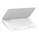 Logitech Keys-To-Go 2 - Klávesnice - vestavěný kryt - bezdrátový - Bluetooth LE - QWERTY - US mezinárodní - bledě šedá