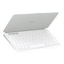 Logitech Keys-To-Go 2 for iPad - Klávesnice - vestavěný kryt - bezdrátový - Bluetooth LE - QWERTY - US mezinárodní - bledě šedá