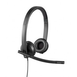 Logitech UC Corded Stereo USB Headset H570e (Leatherette Pad) - Business EMEA