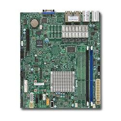 SUPERMICRO uATX MB Atom C2358 2-core (7W), 2x DDR3 ECC nECC, 2xSATA3, 2xSATA2, 1x PCI-E x4(in x8), 5xLAN, IPMI