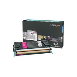 Tonerová cartridge Lexmark C524, magenta, C5240MH, 5000s, return, O