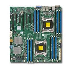 SUPERMICRO MB 2xLGA2011-3, iC612 16x DDR4 ECC R,10xSATA3 (PCI-E 3.0 2,4,1(x16,x8,x4),4x 1GbE LAN,IPMI