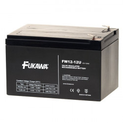 FUKAWA olověná baterie FW 12-12 U do UPS APC AEG EATON Powerware 12V 12Ah životnost 5 let Faston F2-6,3mm