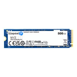 KINGSTON, 500G NV3 M.2 2280 PCIe 4.0 NVMe SSD