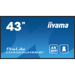 43" iiyama LH4365UHSB-B1:IPS,4K UHD,Android, 24 7