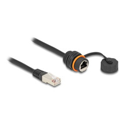 Cable RJ45 plug to RJ45 jack Cat.6A for, Cable RJ45 plug to RJ45 jack Cat.6A for