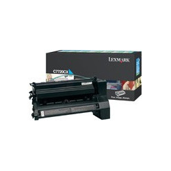 Tonerová cartridge Lexmark C772, cyan, C7720CX, 15000s, return, O