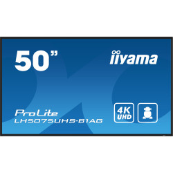 50" iiyama LH5075UHS-B1AG:VA,4K UHD,Android,24 7