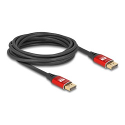 DisplayPort Cable 8K 60 Hz 5 m red metal, DisplayPort Cable 8K 60 Hz 5 m red metal