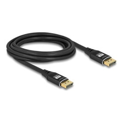 DisplayPort Kabel 8K 60 Hz 3 m schwarz M, DisplayPort Kabel 8K 60 Hz 3 m schwarz M