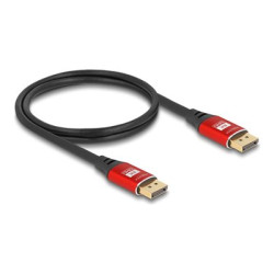 DisplayPort Cable 8K 60 Hz 1 m red metal, DisplayPort Cable 8K 60 Hz 1 m red metal