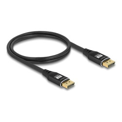 DisplayPort Kabel 8K 60 Hz 1 m schwarz M, DisplayPort Kabel 8K 60 Hz 1 m schwarz M