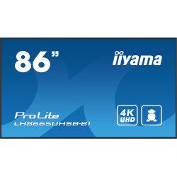 86" iiyama LH8665UHSB-B1:IPS,4K UHD,Android,24 7