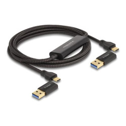 USB Type-C 5 Gbps Data Link Cable+KM, USB Type-C 5 Gbps Data Link Cable+KM