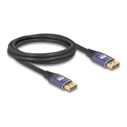 DisplayPort Cable 8K 60 Hz 2 m lila meta, DisplayPort Cable 8K 60 Hz 2 m lila meta