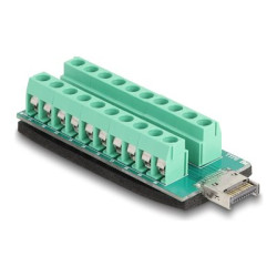 USB Type-E Key A male to Terminal Block, USB Type-E Key A male to Terminal Block