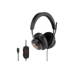 Kensington H2000 - Náhlavní souprava - plná velikost - kabelové - USB-C - izolace zvuku