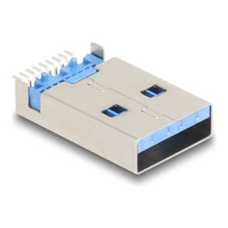 USB 5 Gbps Type-A male 9 pin SMD connect, USB 5 Gbps Type-A male 9 pin SMD connect