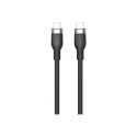HyperJuice - USB kabel - 24 pin USB-C (M) do 24 pin USB-C (M) - USB 2.0 - 2 m - napájení USB (240 W), technologie Extended Power Range (EPR) - černá