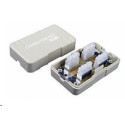 Solarix Spojovací box CAT6 UTP 8p8c LSA+ Krone KRJ45-VEB6