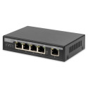 DIGITUS 4portový gigabitový extender 4PPoE, 802.3at, 60 W